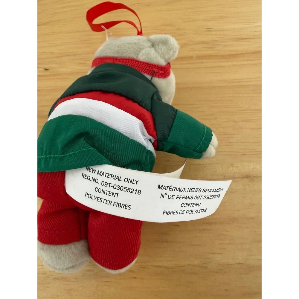Starbucks Holiday Bearista 2019 Christmas Ski Ornament Mini Bear Limited Edition